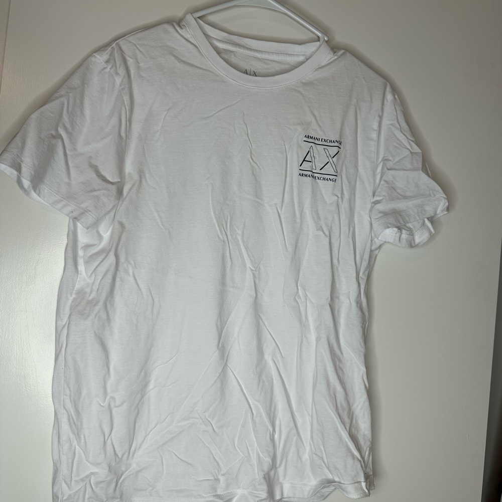 Armani Exchange Classic White Tee